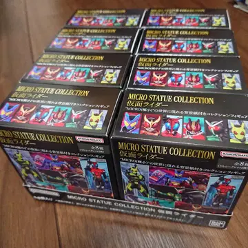 MICRO STATUE COLLECTION 가면라이더 8개 세트
