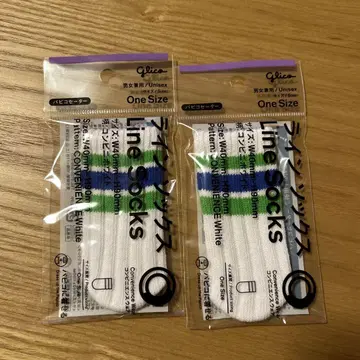 파피코 훼미리마트 라인 양말 파피코 스웨터 2개 세트