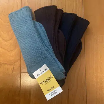 Maggie's ORGANICS 삭스 양말 3장 세트