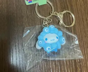 파란 구름 캐릭터 키링