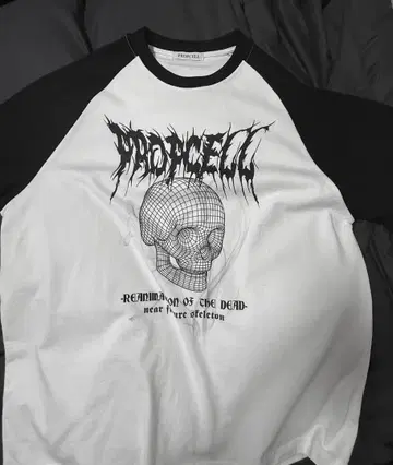 스컬 로고 티셔츠 PROPCELL