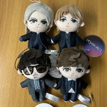 L'Arc~en~Ciel 멤버 마스코트 봉제 인형 전 4종 세트