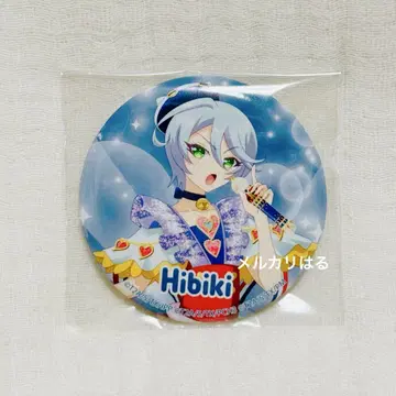 프리파라 보라색 교인 히비키 파트너 셔플 총선거 캔뱃지