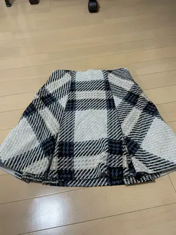 SNIDEL 체크 무늬 미니 스커트 사이즈 0