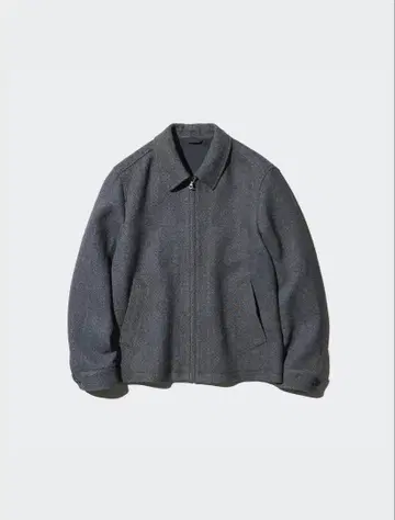 유니클로 싱글 컬러 숏 블루종 XL