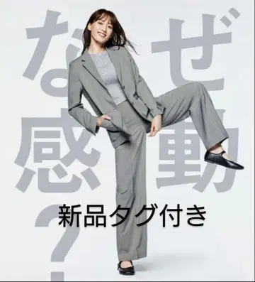 유니클로 감동 자켓 릴랙스 핏 정장 셋업 가능