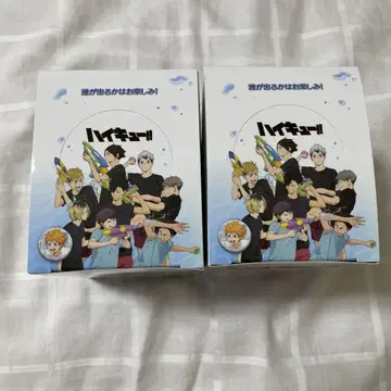 하이큐 물놀이 캔뱃지 BOX