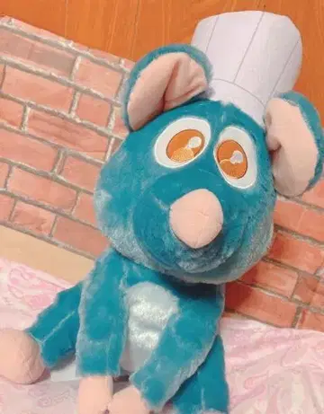 요리사 쥐 봉제 인형