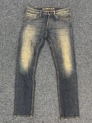 DENHAM 레이저 슬림 핏 데님 팬츠 블루 계열