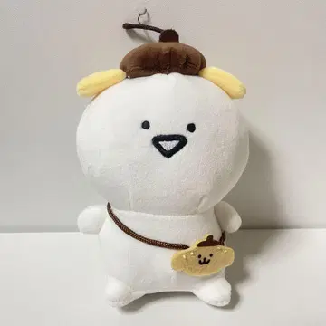 문구와 함께 폼폼푸딩 문구 마스코트 봉제 인형