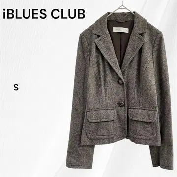 이 블루스 i BLUES CLUB 자켓 테일러드 자켓 S 브라운