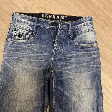 덴함 남성용 블루 청바지 27인치