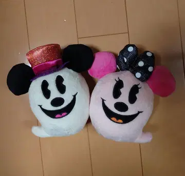 미키 미니 할로윈 봉제 인형 세트