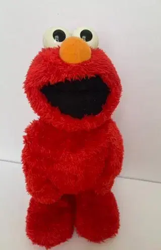 엘모 봉제 인형 빨간색