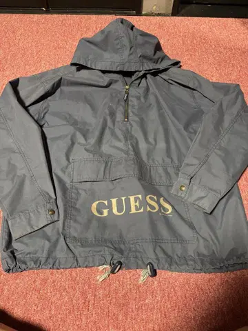 GUESS 네이비 나일론 자켓 90s