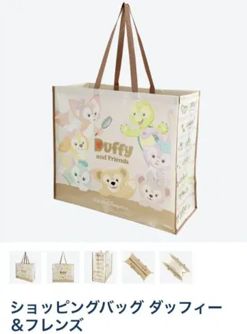 도쿄디즈니씨 쇼핑백 닷피&프렌즈 L 사이즈