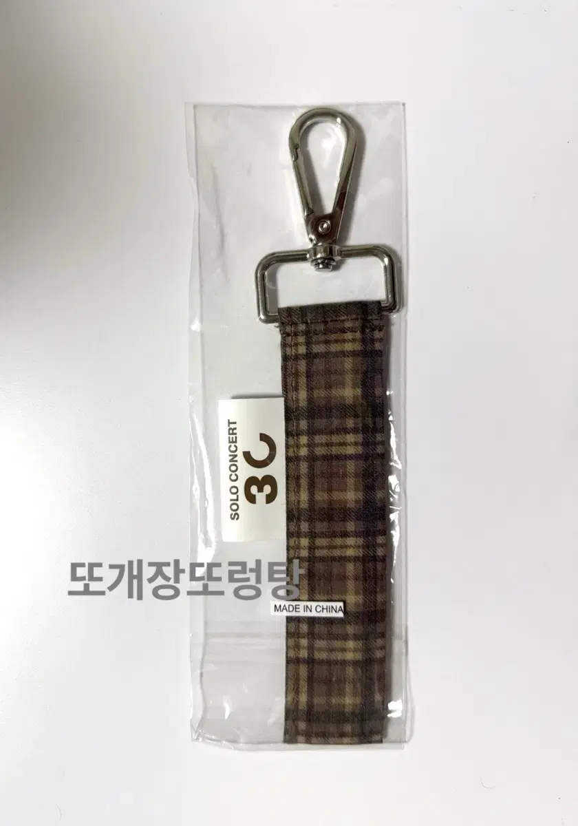DAY6 Sungjin Solo Concert 30 Special Check Pattern Keyring (Sealed)