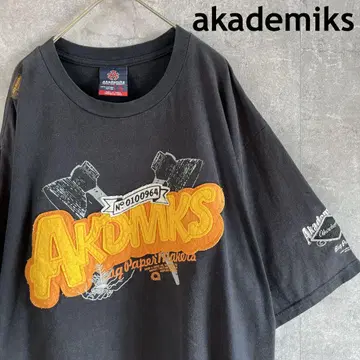 akademiks 그래픽 오버 사이즈 티셔츠 반팔 남성용 XL 사이즈