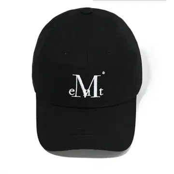 MUCENT 시그니처 볼 캡 블랙