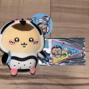 치이카와 수족관 훔볼트 펭귄 밤만쥬 마스코트&스티커
