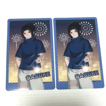 NARUTO 애니 카페 클리어 시트 사스케