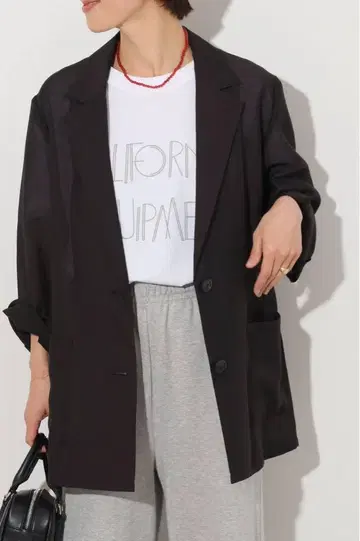 저널 스탠다드 리룸 싱글 시어 자켓