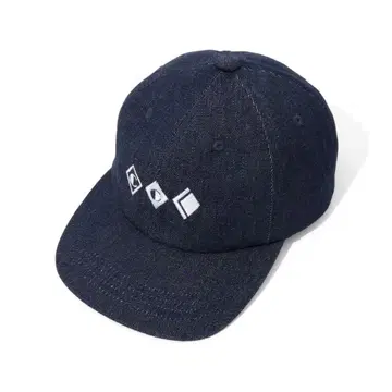 City Country City 자수 로고 데님 캡