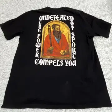 UNDEFEATED 언디피티드 프린트 티셔츠 XL 블랙 반팔