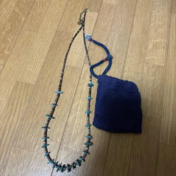 터콰이즈 비즈 목걸이, 수납 봉투 포함