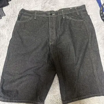 디키즈 하프 데님 배기 팬츠