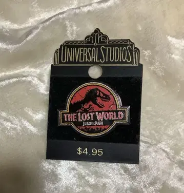 쥬라기 공원 로스트 월드 THE LOST WORLD 핀 배지