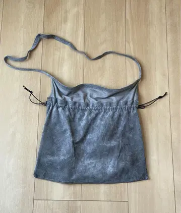 핸더 스킴 redcross bag big (dark gray)