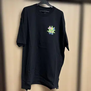 HUF 캐릭터 티셔츠 블랙