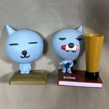 Qoo 피규어 2종 세트 코카콜라 쿠 펜꽂이