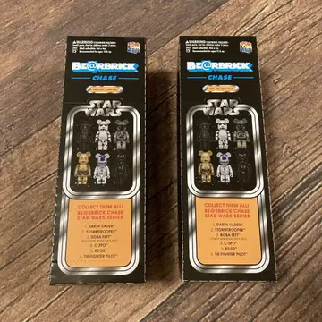 BE@RBRICK 베어브릭 Chase Star Wars x 2 Box