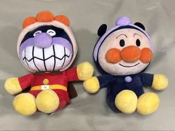 호빵맨 뮤지엄 한정판 호빵맨 바이킹맨 봉제 인형