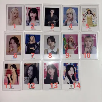 TWICE 트레이딩 카드 채영