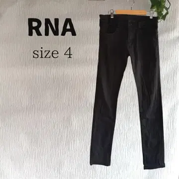 RNA RNA 블랙 스키니 팬츠 여성용 팬츠 사이즈 4