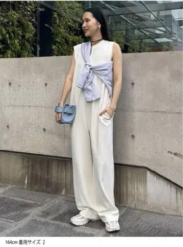 스터링 루어 백 V 올인원 화이트 사이즈 2 미사용 새상품 택 포함