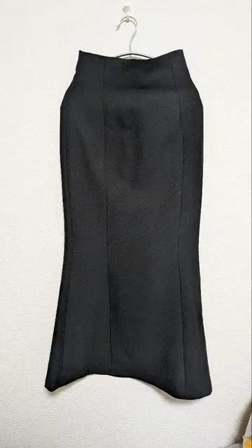 nairo 블랙 롱 스커트 머메이드 스커트