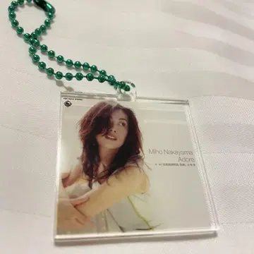 나카야마 미호 아크릴 키링 Adore 싱글 자켓