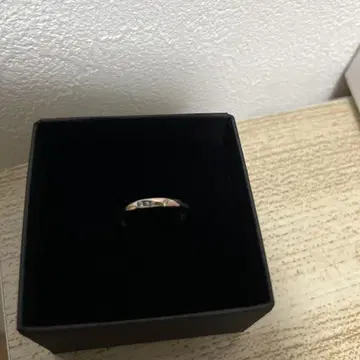 THE KISS 실버 반지 다이아몬드