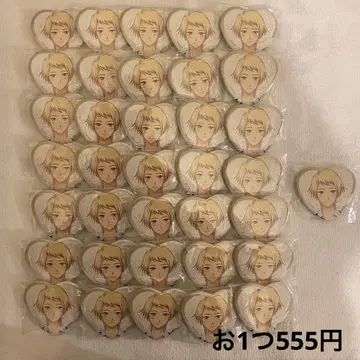 토키메모 gs 혼다 유키 하트 캔뱃지 화이트데이