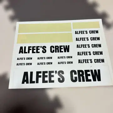 ALFEE'S CREW 스티커 세트