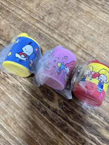 산리오 캐릭터즈 코인 실린더 3종 가챠
