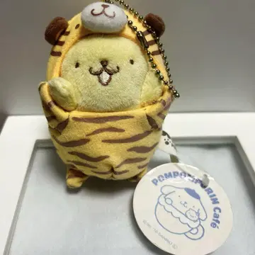 폼폼푸딩 카페 오사카 한정판 호랑이 타이거 인형옷 봉제 인형