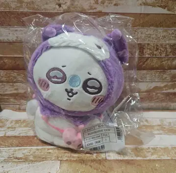 치이카와 산리오 콜라보 쿠로미 모몽가 봉제 인형 마스코트