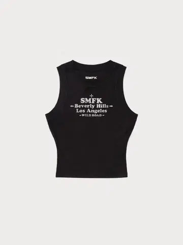 SMFK 블랙 탱크탑