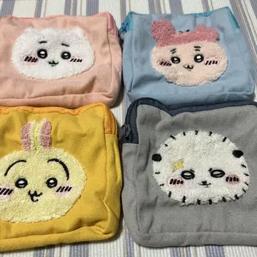 치이카와 (먼작귀) 모코모코 파우치 2 가챠 총 4종