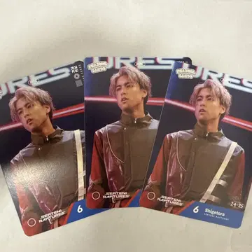 시게트라 RAPTURES 카드 3장 세트